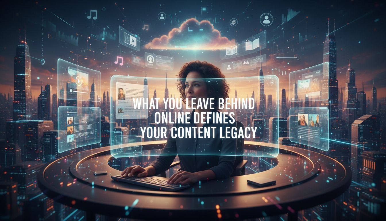 Digital footprints on the web: a lasting content legacy measured by permanence